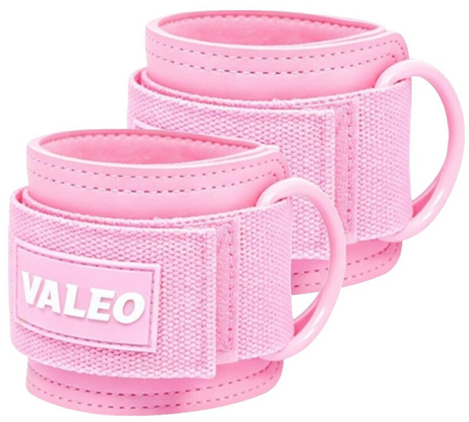 VALEO 健身腳踝扣 2個, 粉色, 單一商品