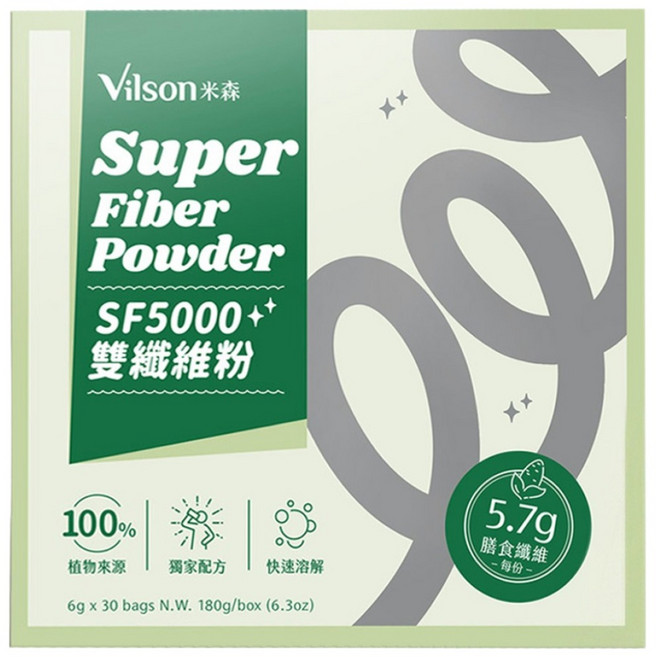 Vilson 米森 SF5000雙纖維粉 30入, 6g, 1個
