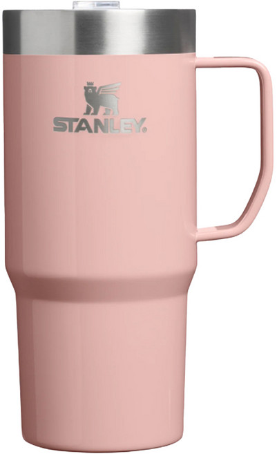 STANLEY EVERYDAY 系列 即飲馬克杯, 光澤蜜桃粉, 1個, 0.47L