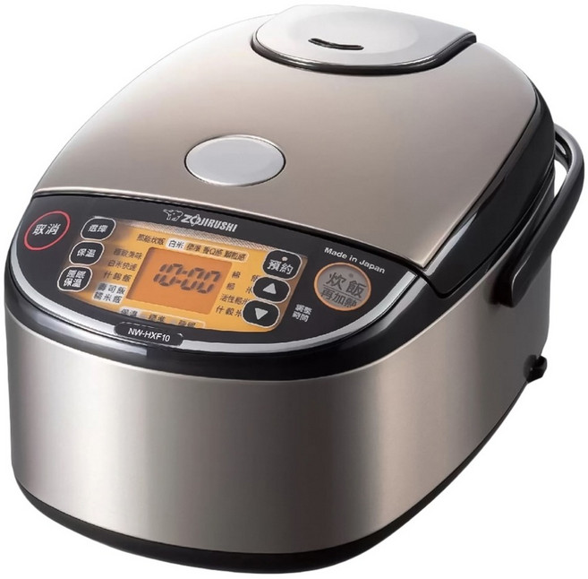 ZOJIRUSHI 象印 壓力IH炊飯電子鍋 6人用, 黑褐色, NW-HXF10