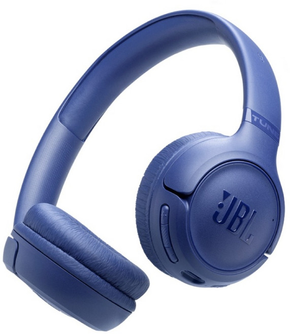 JBL 耳罩式藍牙無線耳機, 藍色, TUNE 530BT