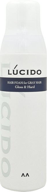 LUCIDO倫士度亮澤造型慕斯 遮白髮用, 185g, 1個