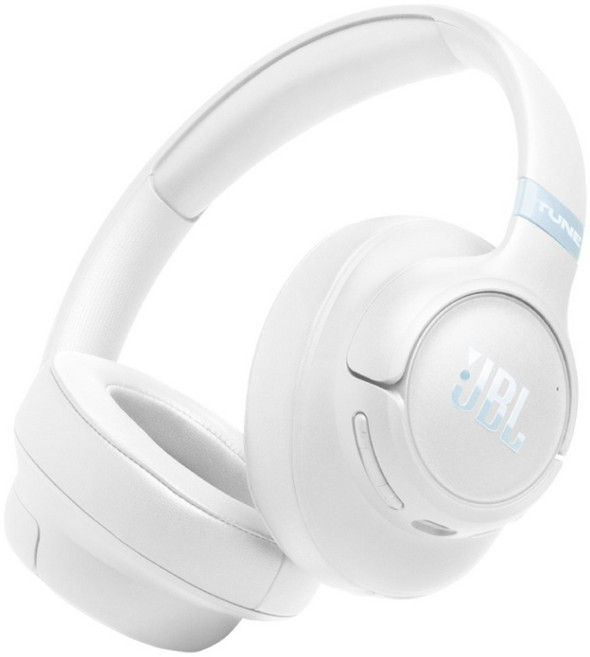JBL 耳罩式藍牙無線耳機, 白色, TUNE 780NC