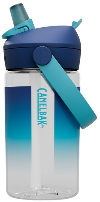 CAMELBAK Flip Straw 咬嘴吸管水瓶RENEW 極光精靈, 漸層藍, 1個, 400ml