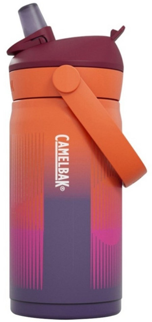CAMELBAK 兒童 Flip Straw 350ml 咬嘴吸管不鏽鋼保冰/保溫瓶 吸管水杯 宇宙星雲 1個