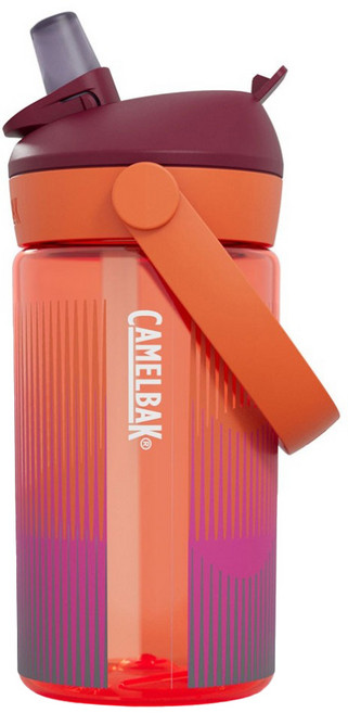 CAMELBAK Flip Straw 咬嘴吸管水瓶RENEW 宇宙星雲, 橘桃色, 1個, 400ml