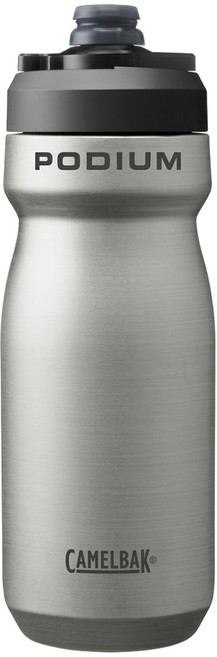 CAMELBAK Podium 競速真空保冰單車水瓶, 金屬銀, 1個, 530ml