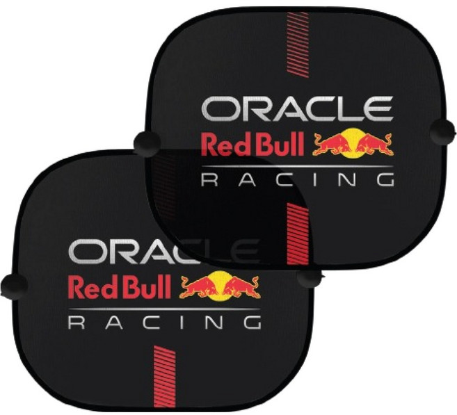 Red Bull 紅牛 車用遮陽板, 黑色, 2個