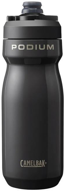 CAMELBAK Podium 競速真空保冰單車水瓶, 曜石黑, 1個, 530ml
