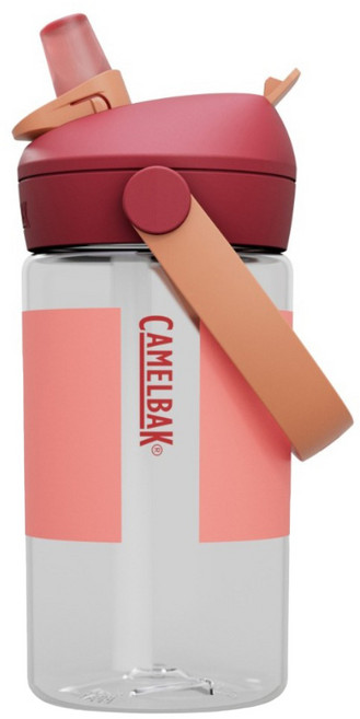 CAMELBAK Flip Straw 咬嘴吸管水瓶RENEW 莓果仙子, 莓果粉, 1個, 400ml