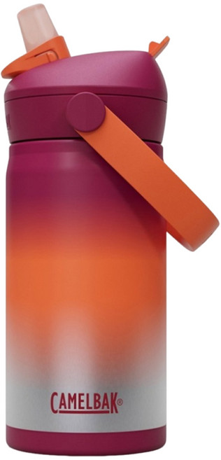 CAMELBAK Flip Straw 咬嘴吸管不鏽鋼保冰/保溫瓶, 火焰發射, 1個, 350ml
