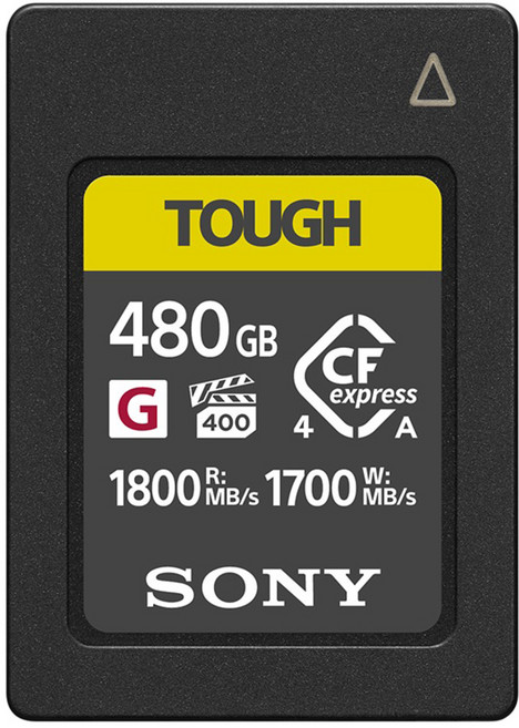SONY 索尼 CFexpress Type A G 系列 高容量 記憶卡 480G, 1個, CEA-G480T