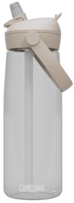CAMELBAK Flip Straw 多水吸管水瓶 RENEW, 晶透白, 1個, 750ml