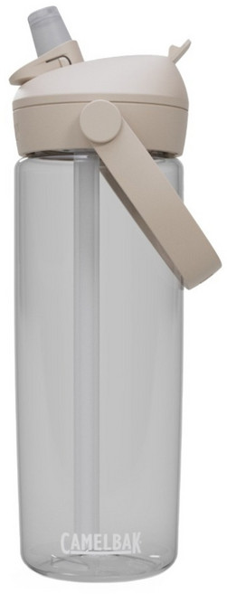 CAMELBAK Flip Straw 多水吸管水瓶 RENEW, 晶透白, 1個, 600ml