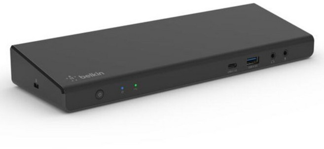 belkin 貝爾金 universal USB-C 三螢幕擴充底座 INC007qcBK, 黑色, 1個