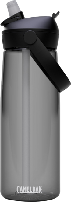 CAMELBAK Flip Straw 多水吸管水瓶 RENEW, 炭黑色, 1個, 750ml