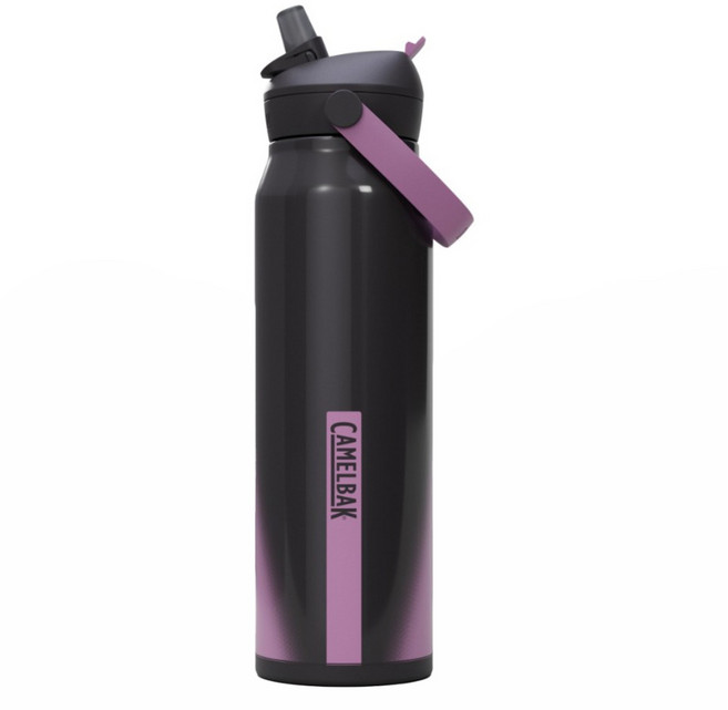 CAMELBAK Flip Straw 不鏽鋼多水吸管保溫保冰瓶, 夜幕紫, 1個, 1000ml