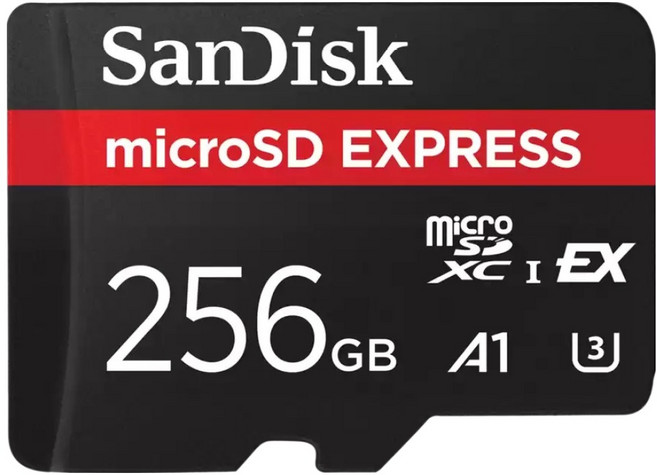 SanDisk 晟碟 microSD Express, 1個, 256GB