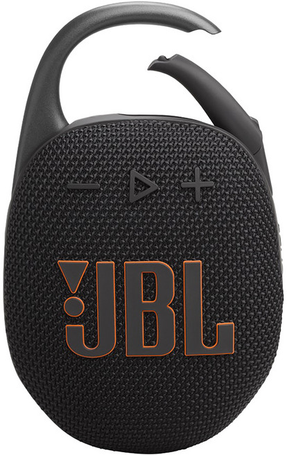 JBL 可攜式防水藍牙喇叭, 黑色, Clip 5