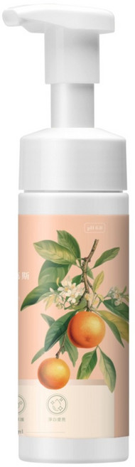 ECOLUXE 艾蔻斯 淨透亮白洗顏慕斯 柑橘香, 1個, 180ml