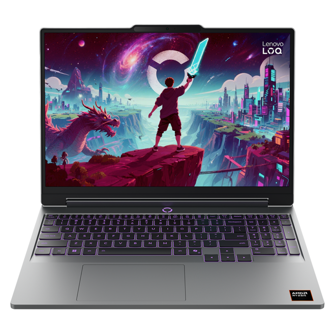 Lenovo 聯想 LOQ 筆記型電腦 15AHP11 15.3吋 WUXGA IPS 165Hz Ryzen 7 250 NVIDIA RTX 5050 8G, 灰色, 83TN004BTW, 512GB, 16GB, WIN11 Home
