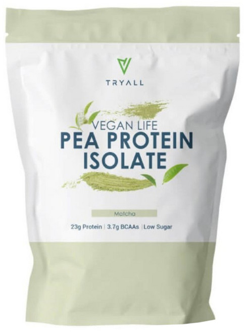 TRYALL 分離豌豆蛋白飲 靜岡抹茶風味, 1kg, 1個