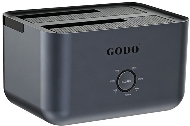 GODO 構達 USB 3.0雙槽硬碟拷貝座 支援2.5/3.5吋SATA, 1個