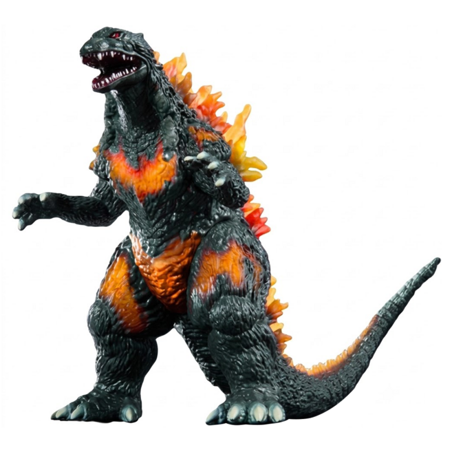 BANDAI NAMCO 南夢宮 哥吉拉 MOVIE MONSTER系列軟膠 紅蓮千禧年哥吉拉, 1個