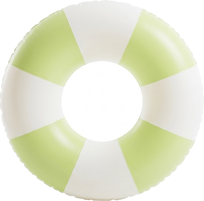 INTEX 海灣渡假游泳圈 適9歲以上 91cm 59271, 海霧綠, 1個