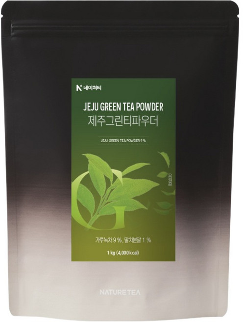 Nature Tea 濟州綠茶粉, 1kg, 1個, 1入