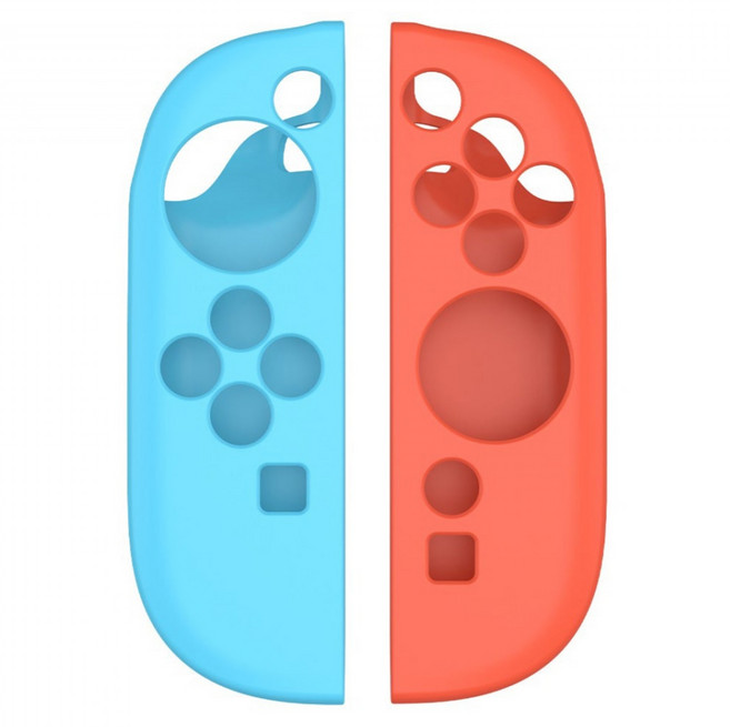 IINE 良值 SWITCH2 左右矽膠套平底款, 橙藍色, 1套, L1089