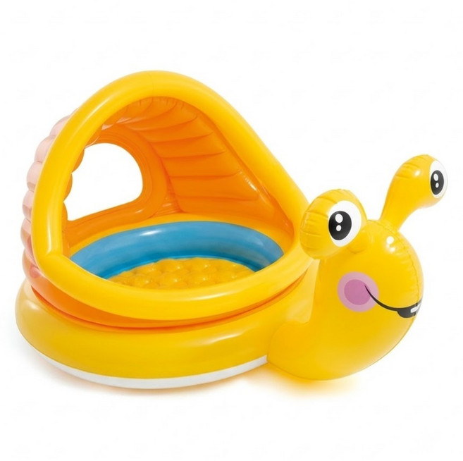 INTEX BABY 遮陽幼兒戲水池 53L 適用1~3歲 57124, 小蝸, 1個