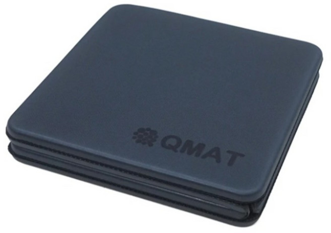QMAT 折疊運動舒緩墊 台灣製, 湖底藍, 1個