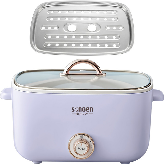 SOnGEn 松井 芳饗宴多功能料理鍋 附304不銹鋼蒸盤, SG-176HS P