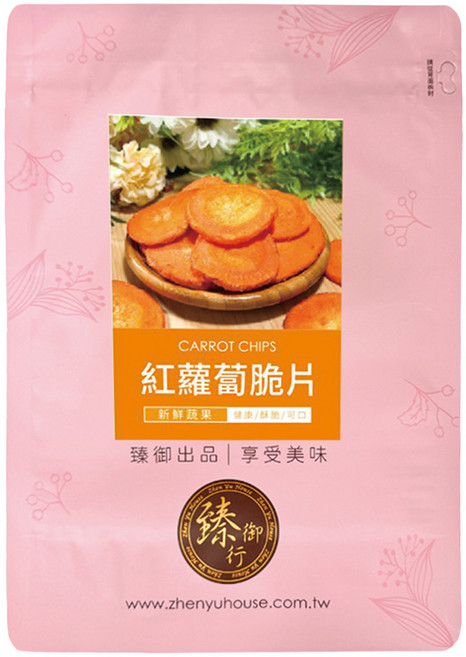 臻御行 紅蘿蔔脆片, 160g, 1包