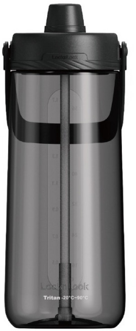 LocknLock 樂扣樂扣 大容量手提水壺 ABF795LBLK, 透黑色, 1個, 2L