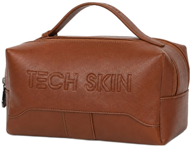 TECH SKIN 雙提把雙拉鍊高爾夫收納包, 棕色, 1個