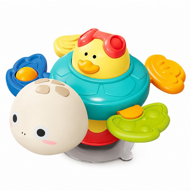 PLAYFUL TOYS 頑玩具 烏龜轉轉樂, 混和顏色, 1個