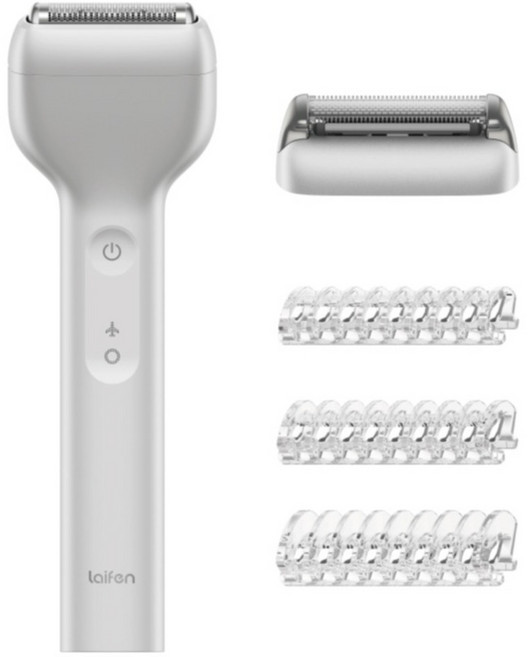 Laifen 徠芬 T1 Pro 往復式電動刮鬍刀 造型修容套組, 銀色, LFEST1