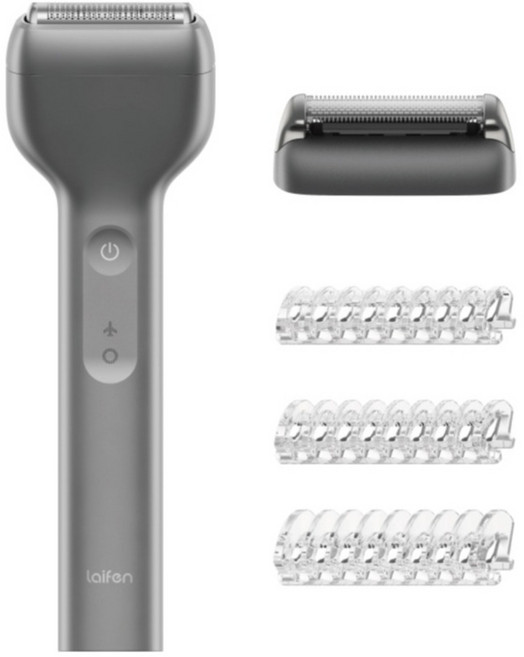 Laifen 徠芬 T1 Pro 往復式電動刮鬍刀 造型修容套組, 灰色, LFEST1
