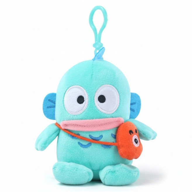 Sanrio 三麗鷗 可愛造型玩偶吊飾, 人魚漢頓, 1個, 13cm