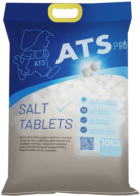 ATS 軟水機專用鹽錠, 藍色, 1個