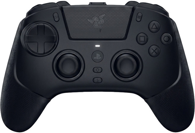 RAZER 雷蛇 Raiju V3 Pro 無線搖桿 電競搖桿 遊戲手把 雙模連線 8向懸浮方向鍵 PS5適用, 黑色, 1個, RZ06-05020600-R3A1