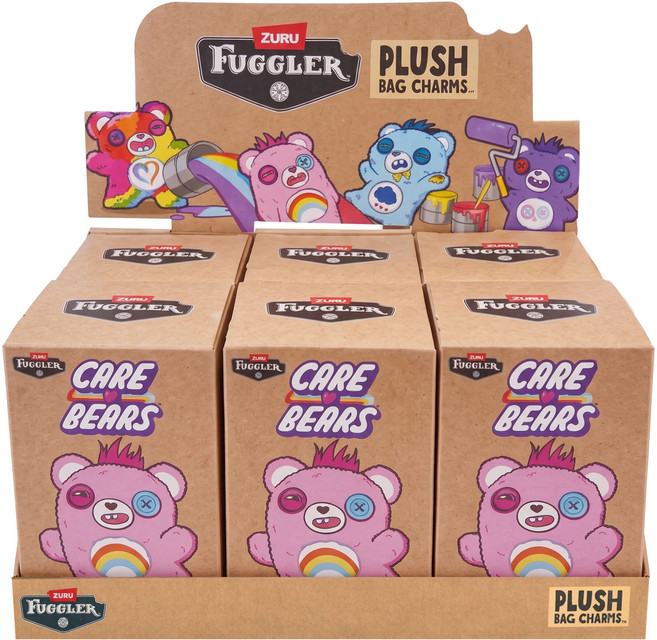 FUGGLER 牙齒怪5吋彩虹熊掛飾 ZU09989 6個, 款式隨機, 1套, 15cm