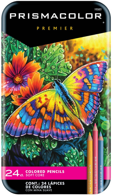 PRISMACOLOR 軟芯彩色鉛筆, 1套, 24個