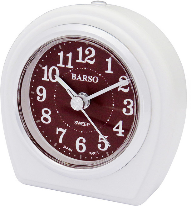 BARSO 果凍亮彩鬧鐘/靜音指針夜燈貪睡時鐘 BS-503, 顏色隨機