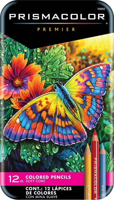 PRISMACOLOR Premier 軟芯色鉛筆, 1套, 12個