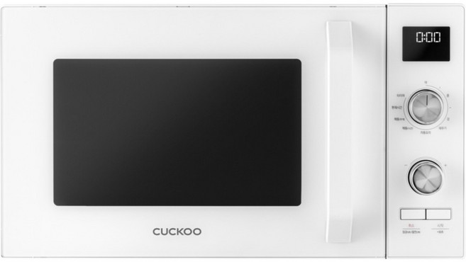 CUCKOO 福庫 美食家系列 簡易旋鈕式微波爐 23L 現代白, CMW-2310DW2