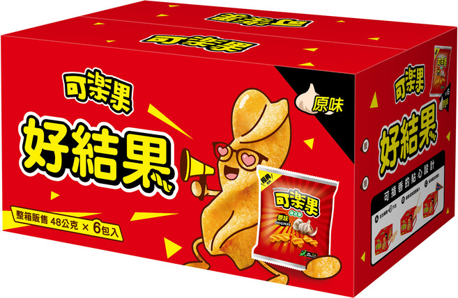 可樂果 原味拜拜箱6件組, 288g, 1箱