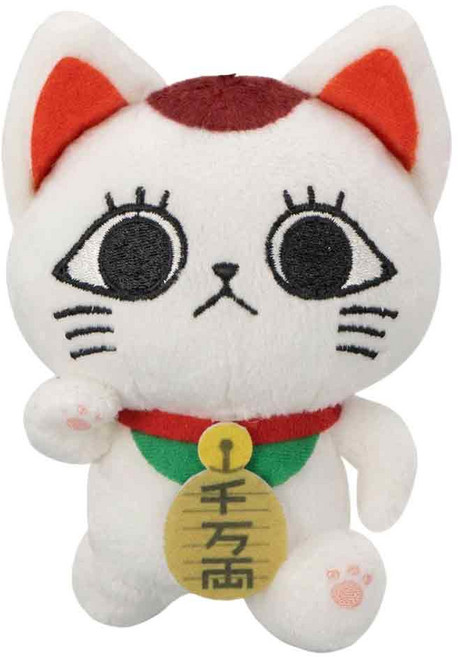 FuRyu 膽大黨 迷你絨毛娃娃 高速婆婆 vol.1 B, 招財貓, 1個, 11.5cm